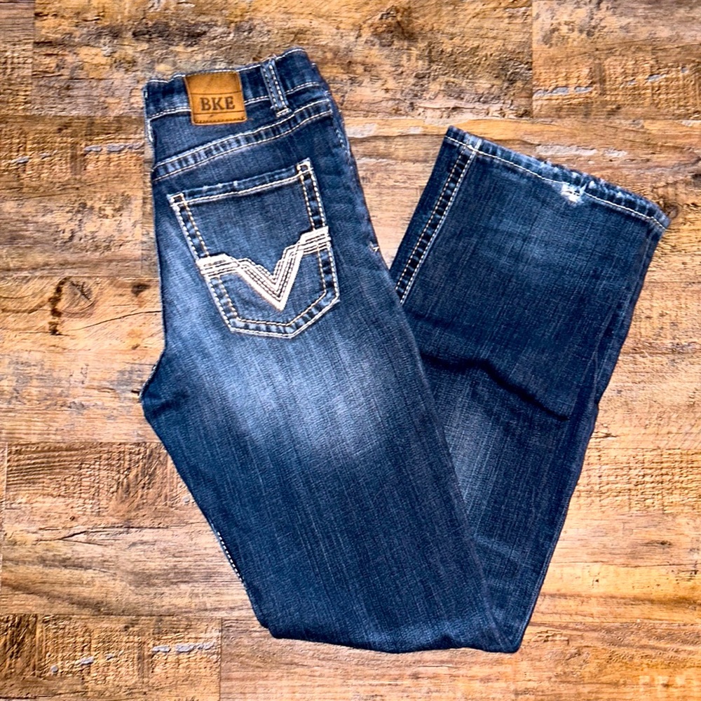 BKE Conner Bootcut Boys Jeans sz 14